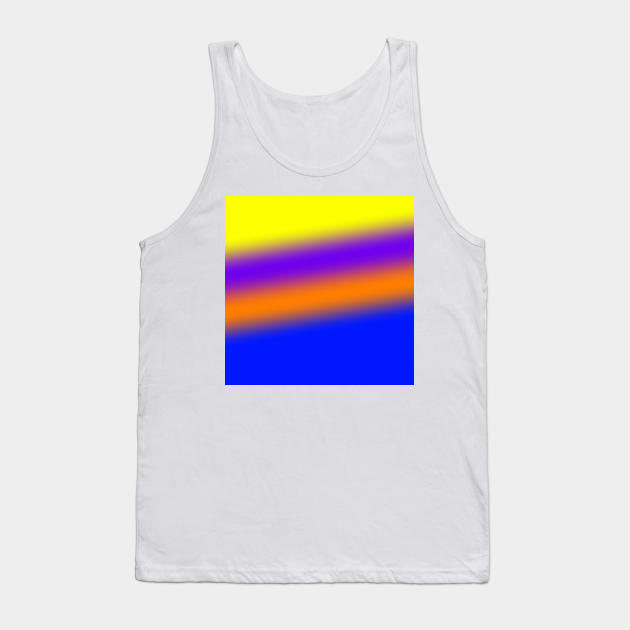 Yellow blue purple orange art Tank Top by Artistic_st